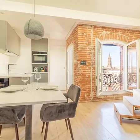 Lorraine - Vue St-sernin - Hypercentre - Capitole Apartment Toulouse