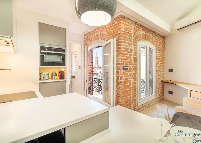 Lorraine - Vue St-sernin - Hypercentre - Capitole Apartamento *