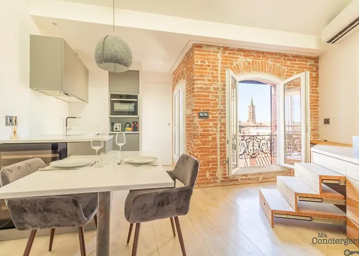 Lorraine - Vue St-sernin - Hypercentre - Capitole Apartamento Toulouse